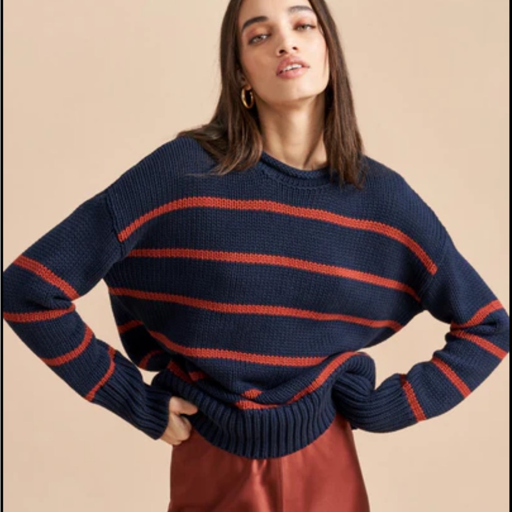 La Ligne Marin Striped sweater - not rollneck